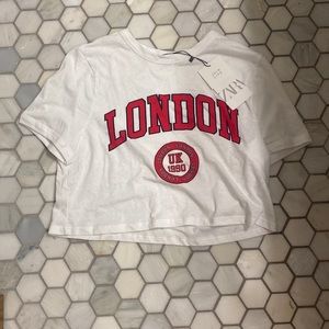 cropped Zara T-shirt